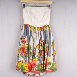 Anthropologie Carnation Lily Lily Rose dress